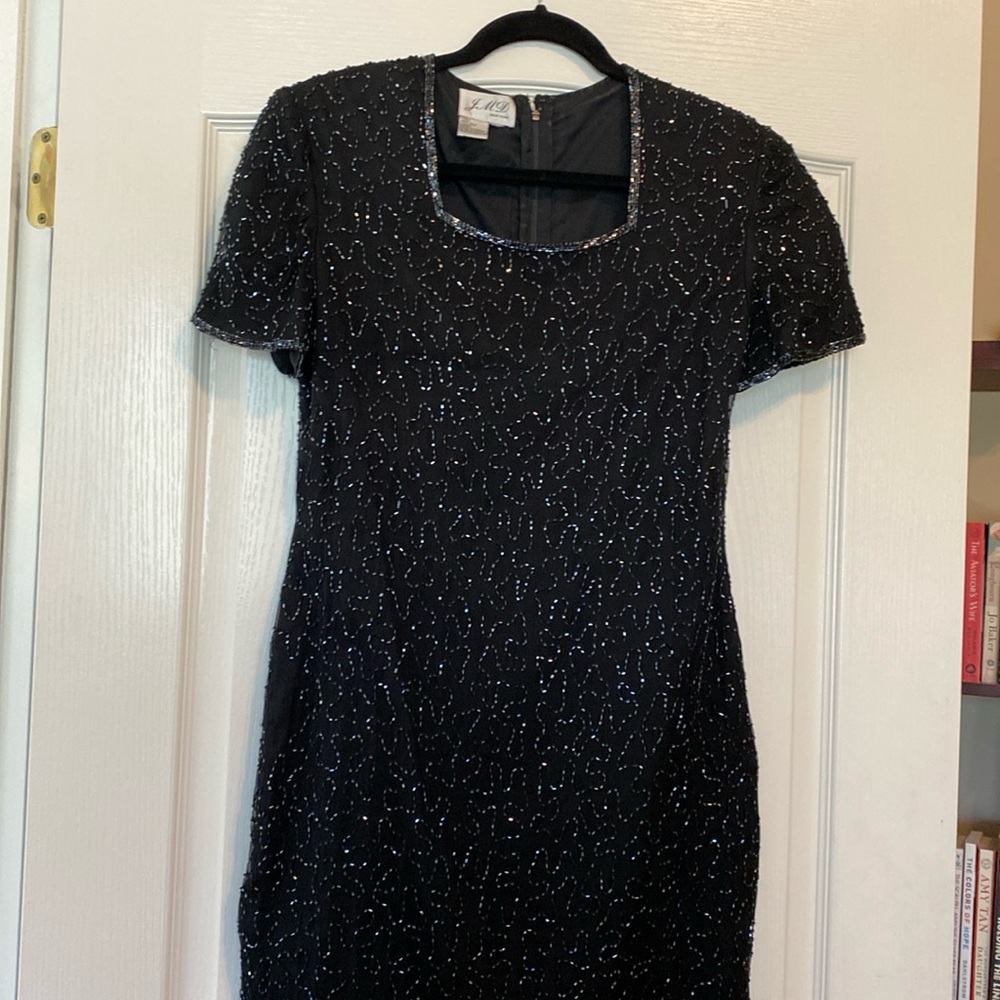Beaded Holiday Dress Size S